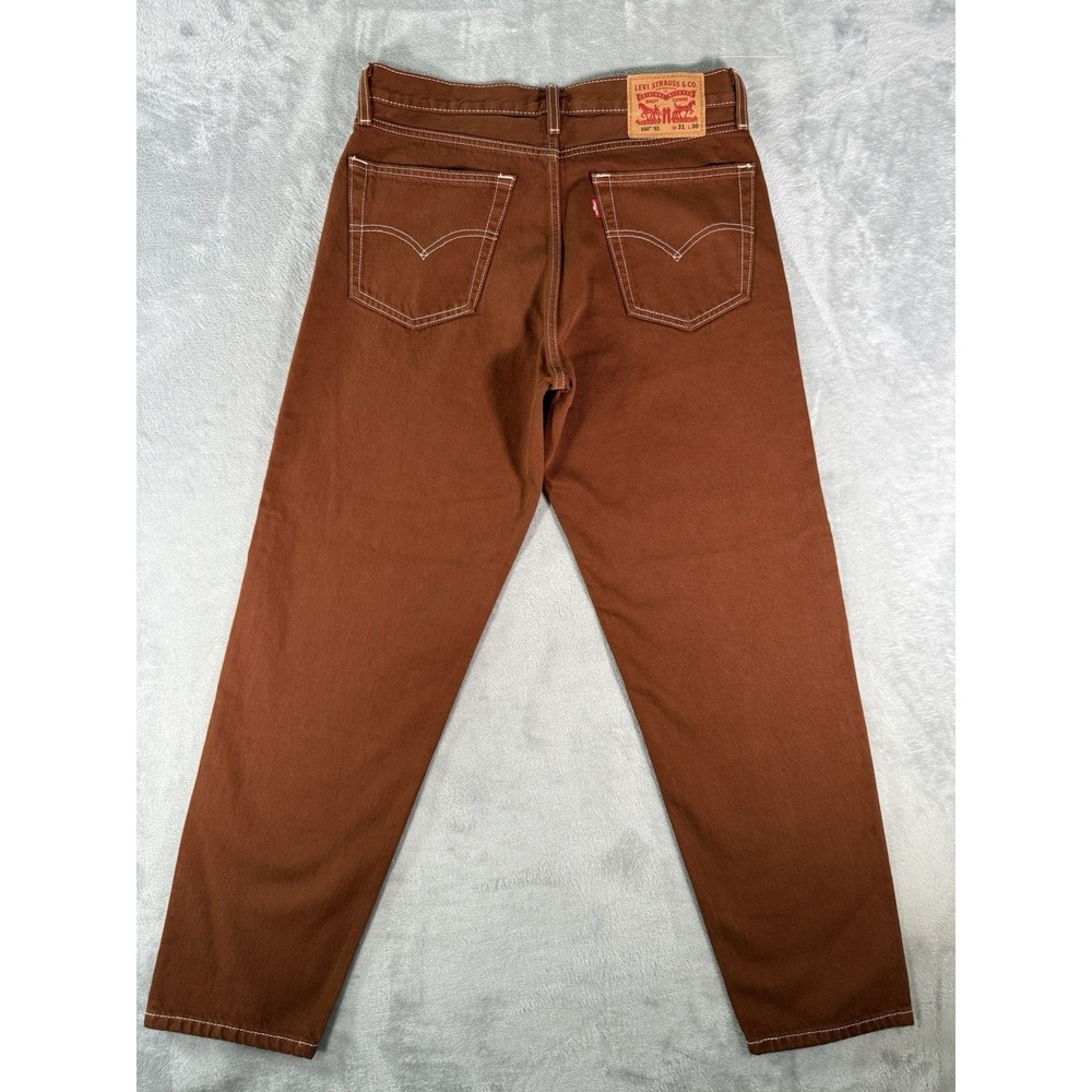 Levis 550 92' Jeans Men's 31x30 Brown Denim Relaxed Fit